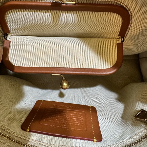 Coach Reserve Rogue Blue Leather Tote Bag - Picture 9 of 11